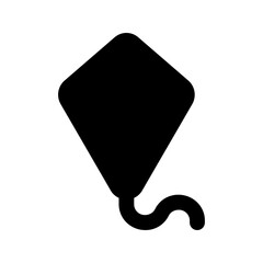 Poster - kite glyph icon