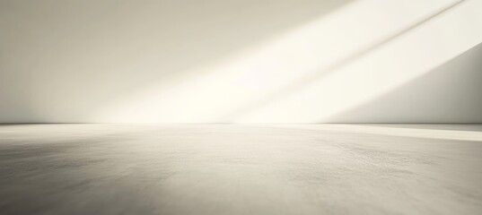 Poster - An old white paper background illustration with a gentle blurry texture bordered in pale beige and brown with a blank center, on an off white background with a simple elegant look.