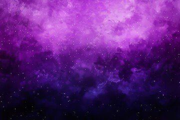 Poster - Stars and the Milky Way galaxy on a night sky background