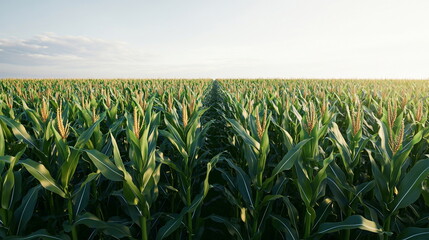 Cornfield Sunset.