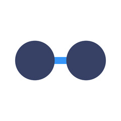 Poster - sunglasses flat icon