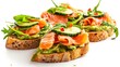 © yusmahendra0408 - Avocado Toast with Smoked Salmon and Cucumber