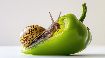 snail on leaf