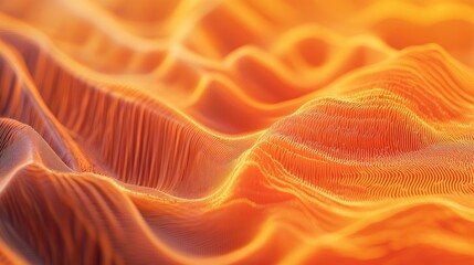 Poster - Abstract background featuring an orange colored pattern