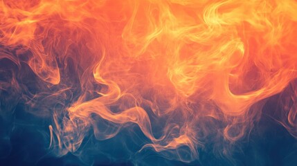 Poster - Abstract fire pattern illustration background
