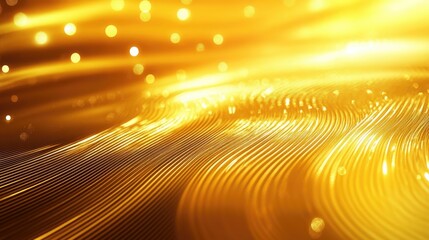 Poster - Abstract shimmering golden backdrop