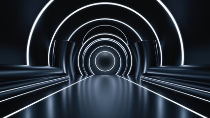 Poster - Sleek Minimalist Black Background Featuring Cylinders Ideal for Futuristic, Fashion, and Technology Concepts.