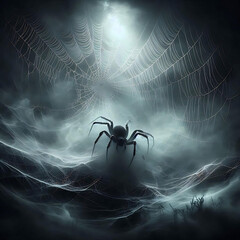 spider on the web