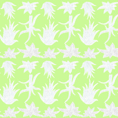 Poster - seamless floral pattern