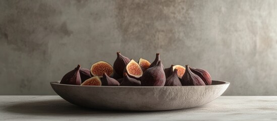 Poster - 3D rendering of a still life featuring figs
