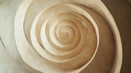 Poster - Circular canvas backdrop