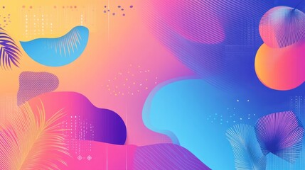 Poster - Abstract creative background concept for web and mobile apps featuring illustration templates for business infographics brochures banners presentations and documents