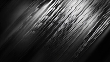 Poster - Abstract dark background featuring slender diagonal stripes