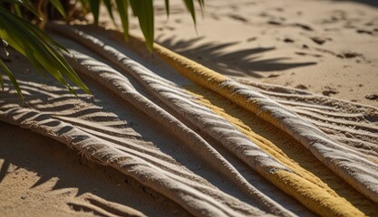 Wall Mural - Tropical Palm Leaf Textures