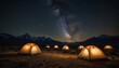 © Василь Тігай - Starlit Tents Under Milky Way
