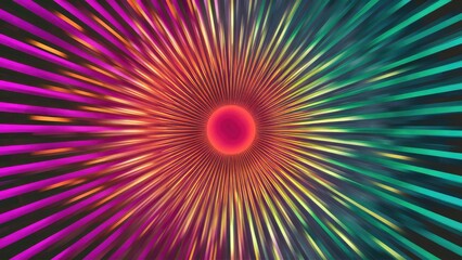 Poster - Vibrant Multicolor Gradient with Blurred Diagonal Lines for Dynamic MotionXiao Guo