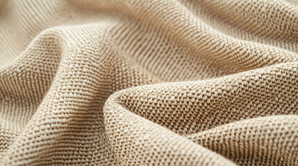 Poster - Beige Knit Texture.