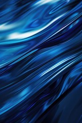 Poster - A close-up shot of a blue and black background, perfect for use in designs where a bold color scheme is needed