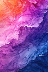 Poster - Colorful smoke background close-up