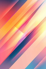 Poster - A vibrant and dynamic abstract design featuring swirling colors and shapes