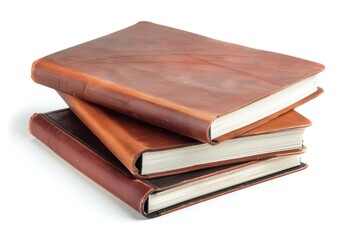 Aufkleber - Three books stacked on top of each other