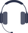 © VectorMine - A vector illustration of a customer service headset, symbolizing communication and support.