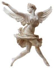 Sticker - PNG Elegant marble angel sculpture