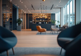 Poster - Modern Office Lobby Design