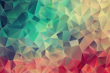 Bold and Colorful Geometric Background with Dynamic 2D Shapes for Contemporary Design and Creative Visual Projects