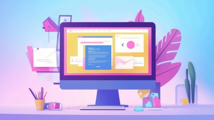 Website designer Creative planning application development draft sketch drawing template layout framework design studio . User experience design https www. Web page design concept