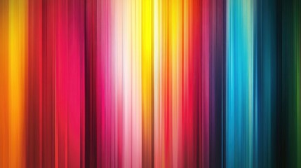 Poster - Abstract multicolor background featuring vertical lines and stripes suitable for brochures graphic design presentations postcards websites or wallpaper