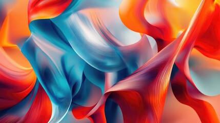 Poster - Abstract background design featuring vibrant colors and dynamic patterns to create a visually striking composition