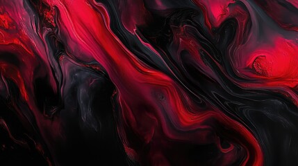 Poster - Abstract background featuring a blend of red and black hues