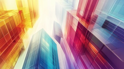Poster - Abstract Background for Business Concept
