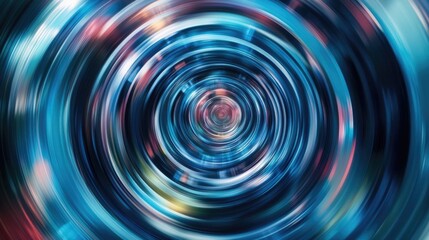 Poster - Abstract Background of Circular Radial Motion Blur