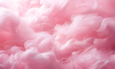 Pink cotton candy background. Candy floss texture, Generative AI