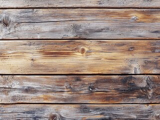 Wooden plank texture with natural grain and dark brown tones Generative AI