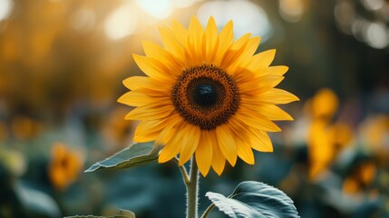 Wall Mural - Sunflower in Bloom