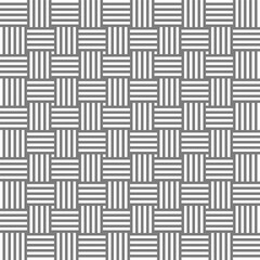 Poster - wicker texture of geometric pattern. simple fabric abstract background.