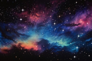 Wall Mural - night sky full of twinkling stars night backgrounds astronomy.