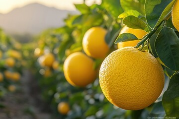 Screwdriver at a vibrant Florida orange grove