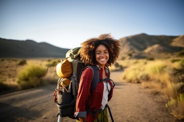 Sticker - Backpack smiling smile photo.