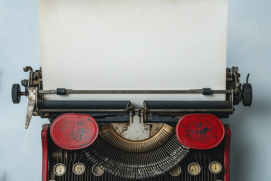 Typewriter Paper Background