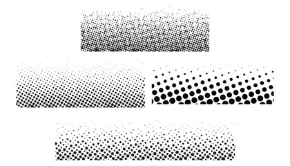 Poster - Retro comic pop art backdrop with halftone dots design. halftone dots pattern. gradient halftone dots backgrounds