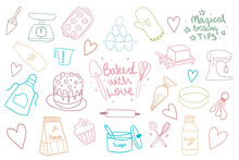 Chef with Cake Silhouette | Public domain vectors
