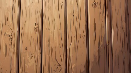 Wall Mural - Detailed Wooden Textured Background with Warm Rustic Tones and Vertical Grain Pattern