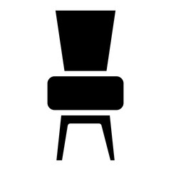 Wall Mural - Arm Chair Furniture Glyph Icon