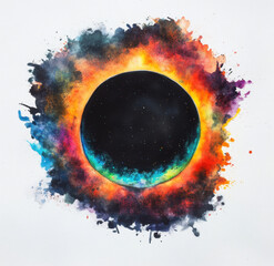 Canvas Print - Cosmic Eclipse.