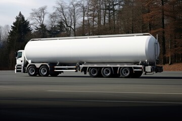 Wall Mural - Vehicle asphalt truck road.