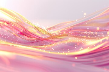 Cosmetic Rush: Vertical Pink & Gold Glowing Abstract abstract background with gold pink color glowing moving high speed line and wave and bokeh lights vertical to vertical